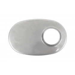 Pokrov izpušnega lonca, ovalna stran, izhod 69mm 127x203mm