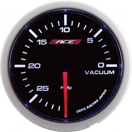 Gauges RACES Clubman Števec RACES Clubman - Merilnik podtlaka z senzorjem | race-shop.si