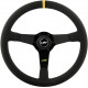 Steering wheel Luisi Mirage Corsa, 350mm, leather, 75mm , deep dish