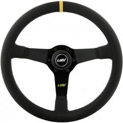 Steering wheel Luisi Mirage Corsa, 350mm, leather, 75mm , deep dish