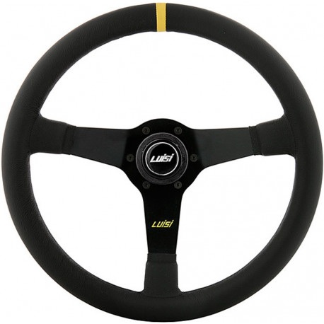 Volani Volanski obroč Luisi Mirage Corsa, 350mm, usnje, 75mm , globoka zasnova | race-shop.si