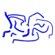 Silikonske cevi za hladilnik - kompleti XTREM MOTORSPORT silicone cooling hoses for Peugeot 205 / 309 GTi | race-shop.si