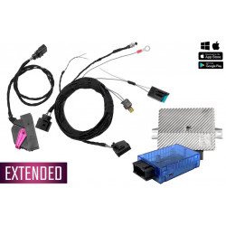 Universal kit Active Sound incl. Booster - without sound generator with Bluetooth - VW, Audi, Seat, Skoda