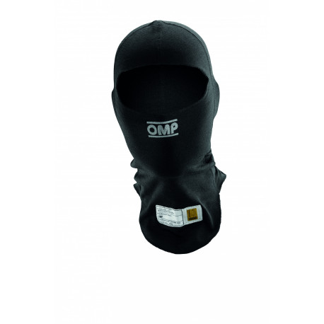 Balaklave OMP Tecnica Evo podkapa (balaclava) z FIA homologacijo - črna | race-shop.si
