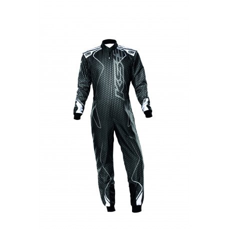 Obleke CIK-FIA race suit OMP KS-3 ART black/silver | race-shop.si