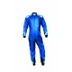 CIK-FIA race suit OMP KS-3 ART blue/cyan