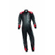 CIK-FIA child race suit OMP KS-3 ART black/red