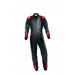 CIK-FIA child race suit OMP KS-3 ART black/red