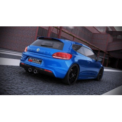 Difuzor za zadnji odbijač VW Scirocco III R with 2 exhaust holes