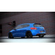 Body kit a vizuálne doplnky Difuzor za zadnji odbijač VW Scirocco III R with 2 exhaust holes | race-shop.si