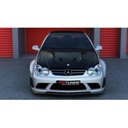 MAXTON DESIGN pokrov motorja za MERCEDES CLK W209, steklena plastika
