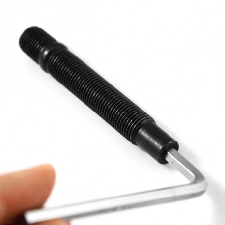 Matice, vijaki in zatiči Konverzijski zatič z navojem M12x1,5 z CH5 glavo, različne dolžine | race-shop.si