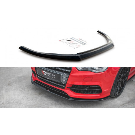 Body kit a vizuálne doplnky Sprednji spojler odbijača V.1 Audi S3 / A3 S-Line 8V Sedan / Cabrio | race-shop.si