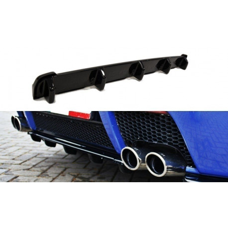 Body kit a vizuálne doplnky Zadnji centralni podaljšek/difuzor odbijača ALFA ROMEO 147 GTA (z navpičnimi progami) | race-shop.si