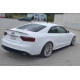 Body kit a vizuálne doplnky Zadnji centralni podaljšek/splitter odbijača Audi A5 S-Line 8T FL Coupe / Sportback (z navpičnimi progami) | race-shop.si
