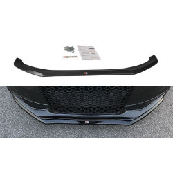 Sprednji spojler odbijača (splitter) V.1 Audi S4 / A4 S-Line B8 FL