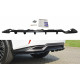 Body kit a vizuálne doplnky Zadnji centralni podaljšek/difuzor odbijača Lexus RX Mk4 H (z navpičnimi progami) | race-shop.si