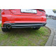 Body kit a vizuálne doplnky Zadnji centralni podaljšek/splitter odbijača Audi A5 S-Line F5 Coupe / Sportback (brez navpičnih prog) | race-shop.si