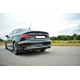 Body kit a vizuálne doplnky MAXTON DESIGN zadnji centralni splitter za Audi S3 8V FL Sedan | race-shop.si