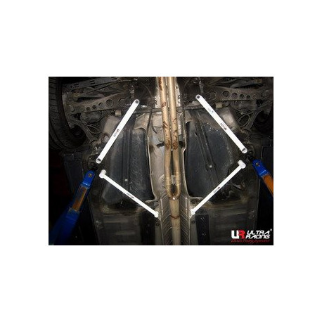 Stebrički Volvo S60R 4WD UltraRacing 4x 2-Point Rear Lower Braces | race-shop.si