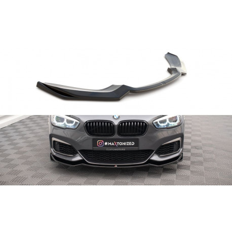 Body kit a vizuálne doplnky Sprednji spojler odbijača (splitter) V.2 BMW 1 F20/F21 M-Power | race-shop.si