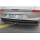 MAXTON DESIGN zadnji centralni splitter za HYUNDAI I30 MK3 HATCHBACK (z navpičnimi prečkami)