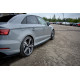 Body kit a vizuálne doplnky MAXTON DESIGN difuzorji stranskih pragov za Audi RS3 8V FL Sedan | race-shop.si
