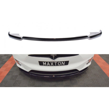 Body kit a vizuálne doplnky Sprednji spojler odbijača (splitter) V.1 TESLA MODEL X | race-shop.si