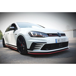 MAXTON DESIGN sprednji splitter za VW GOLF Mk7 GTI CLUBSPORT