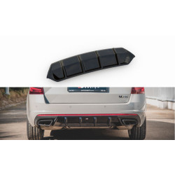 MAXTON DESIGN zadnji difuzor za Skoda Octavia RS Mk3 / Mk3 FL Hatchback / Estate, V1