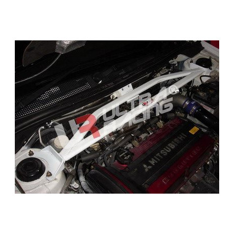 Stebrički Mitsubishi EVO 7/8/9 UltraRacing 3Point Front Upper Strutbar | race-shop.si