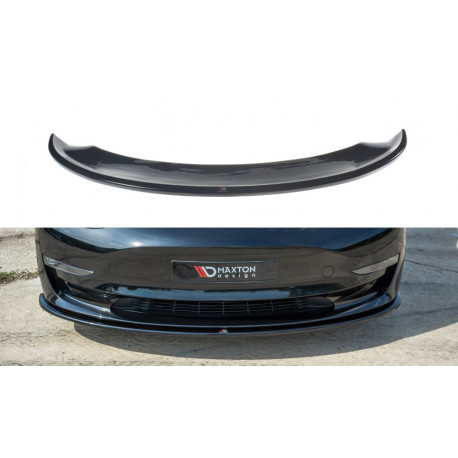 Body kit a vizuálne doplnky MAXTON DESIGN sprednji splitter za Tesla Model 3 | race-shop.si