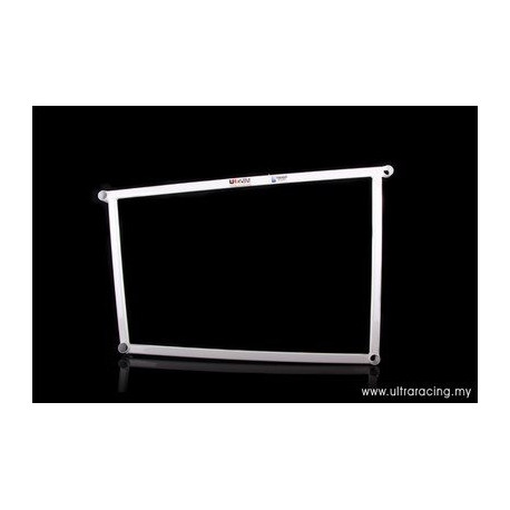 Stebrički Honda Jazz/Fit 01-08 UltraRacing 4-Point Mid Lower H-Brace | race-shop.si