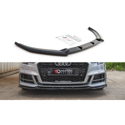 MAXTON DESIGN sprednji splitter za Audi S3 / A3 S-Line 8V FL Sedan, V3