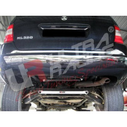Mercedes ML 320 97-05 UltraRacing 2-Point Rear Lower Tiebar