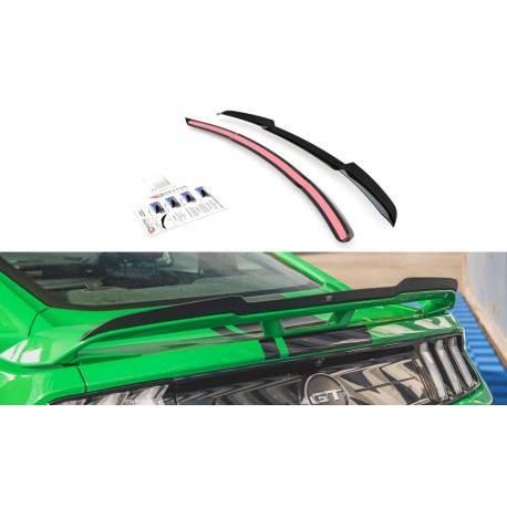 Body kit a vizuálne doplnky MAXTON DESIGN podaljšek spojlerja za Ford Mustang GT Mk6 Facelift | race-shop.si