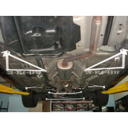 Honda Odyssey 05+ UltraRacing 2x 2-Point Rear Member Braces