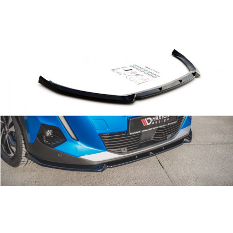 Body kit a vizuálne doplnky Sprednji spojler odbijača (Splitter) V.1 Peugeot 2008 Mk2 | race-shop.si