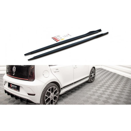 Body kit a vizuálne doplnky Stranski pragovi (difuzorji) Volkswagen Up GTI | race-shop.si