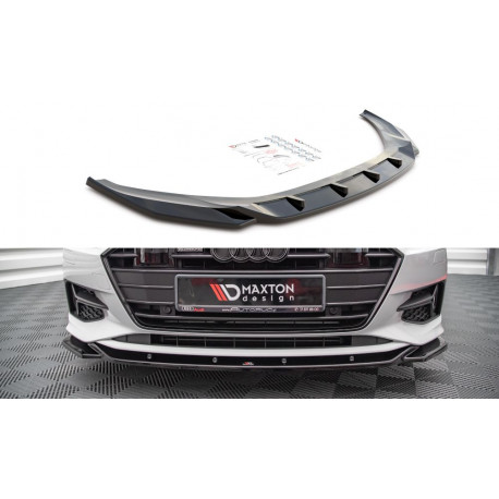 Body kit a vizuálne doplnky MAXTON DESIGN sprednji splitter za Audi A7 C8, V1 | race-shop.si