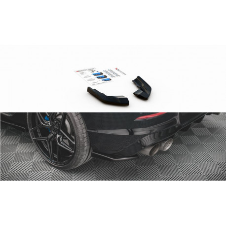 Body kit a vizuálne doplnky MAXTON DESIGN zadnji stranski difuzorji za Volkswagen Golf R Mk8, V2 | race-shop.si