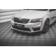 Body kit a vizuálne doplnky Sprednji spojler odbijača (Splitter) V.4 Skoda Octavia RS Mk3 | race-shop.si