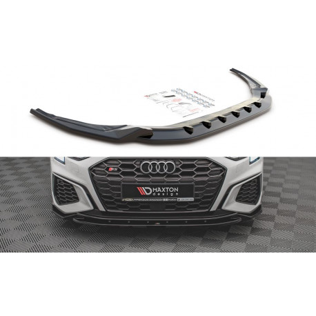 Body kit a vizuálne doplnky Sprednji spojler odbijača (Splitter) V.2 Audi S3 / A3 S-Line 8Y | race-shop.si