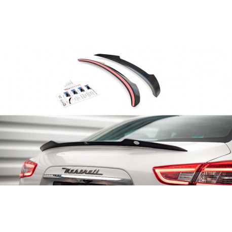 Body kit a vizuálne doplnky MAXTON DESIGN podaljšek spojlerja za Maserati Ghibli Mk3 | race-shop.si