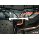 Stebrički Honda Insight 09+ 1.3 UltraRacing 2Point Rear Lower Bar 1281 | race-shop.si