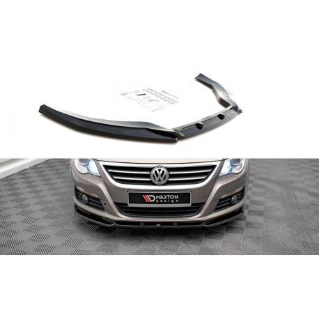 Body kit a vizuálne doplnky Sprednji spojler odbijača (Splitter) V.4 Volkswagen Passat CC | race-shop.si