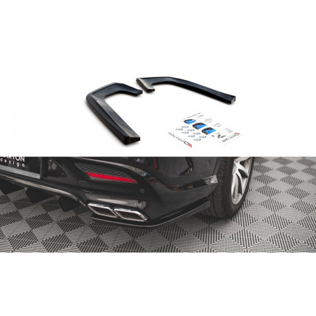 Body kit a vizuálne doplnky MAXTON DESIGN zadnji stranski difuzorji za Mercedes-Benz GLE Coupe 63AMG C292, V2 | race-shop.si