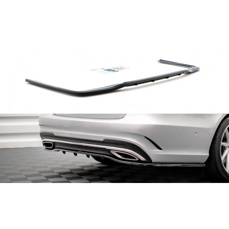 Body kit a vizuálne doplnky Difuzor za zadnji odbijač (splitter) (z navpičnimi progami) Mercedes-Benz E AMG-Line Sedan W212 Facelift | race-shop.si