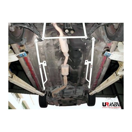 Stebrički Hyundai Coupe 96-99 UltraRacing 2x 3-Point Floor Bars 1584 | race-shop.si