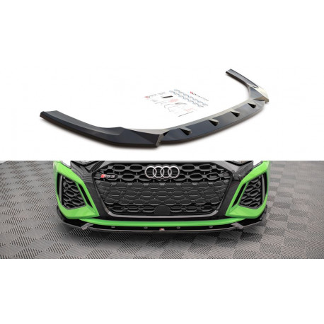 Body kit a vizuálne doplnky Sprednji spojler odbijača (Splitter) V.1 Audi RS3 8Y | race-shop.si